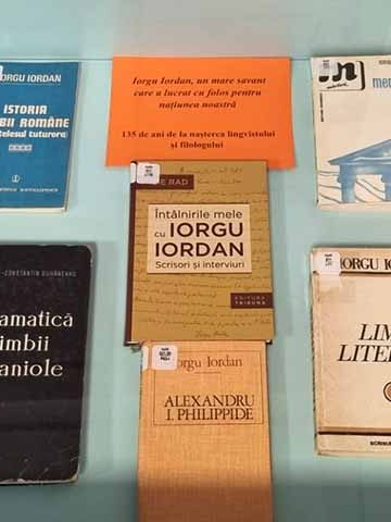 135 de ani de la naşterea lingvistului şi filologului Iorgu Iordan – Vitrină de carte BJPD 29-09-23