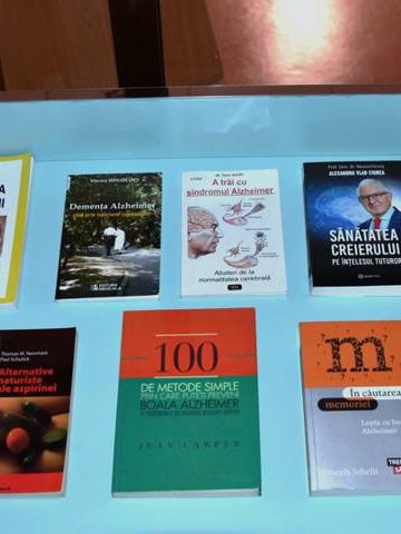 21 septembrie – Ziua mondială pentru combaterea bolii Alzheimer – Vitrină de carte la BJPD 2023