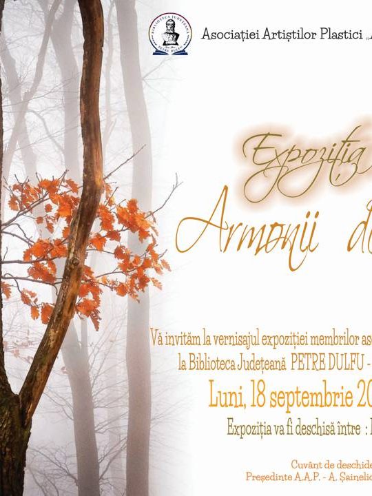 Afis Armonii de toamna BJPD-18-09-23