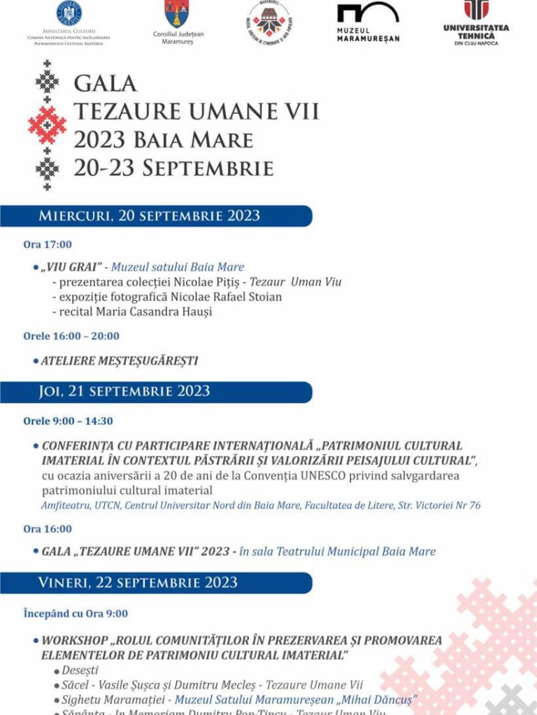 Afis Gala Tezaure Umane Vii 2023