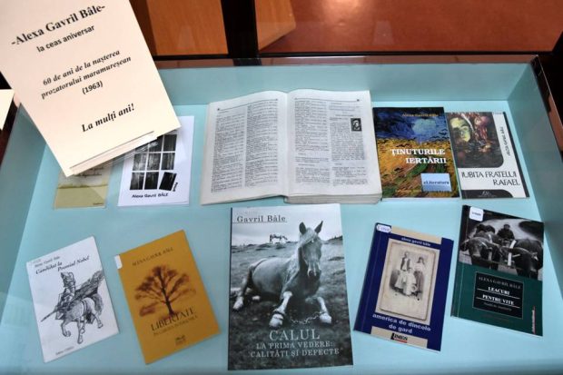 Alexa Gavril Bâle la ceas aniversar – 60 de ani – Vitrină de carte la BJPD 04-09-2023