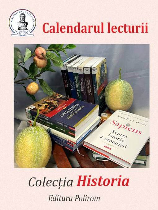 „Calendarul lecturii” – SEPTEMBRIE – Colecția Historia, BJPD 11-09-23-2