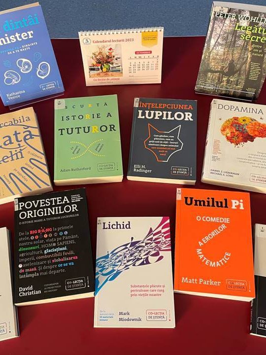 Calendarul lecturii – OCTOMBRIE – Colecția de știință – BJPD 10-10-23