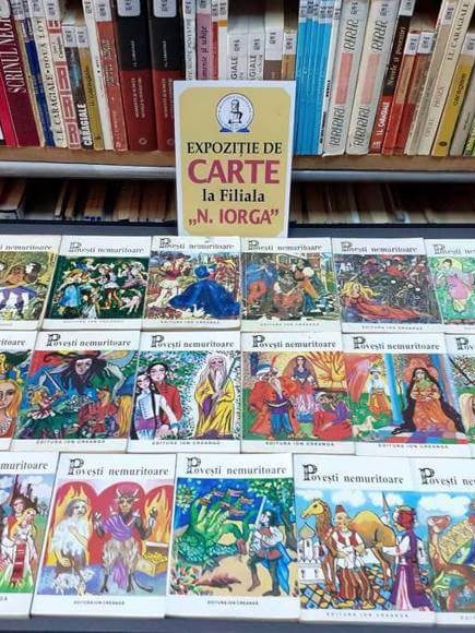 Poveşti nemuritoare – Expoziţie de carte la Filiala Iorga- BJPD 17-10-23