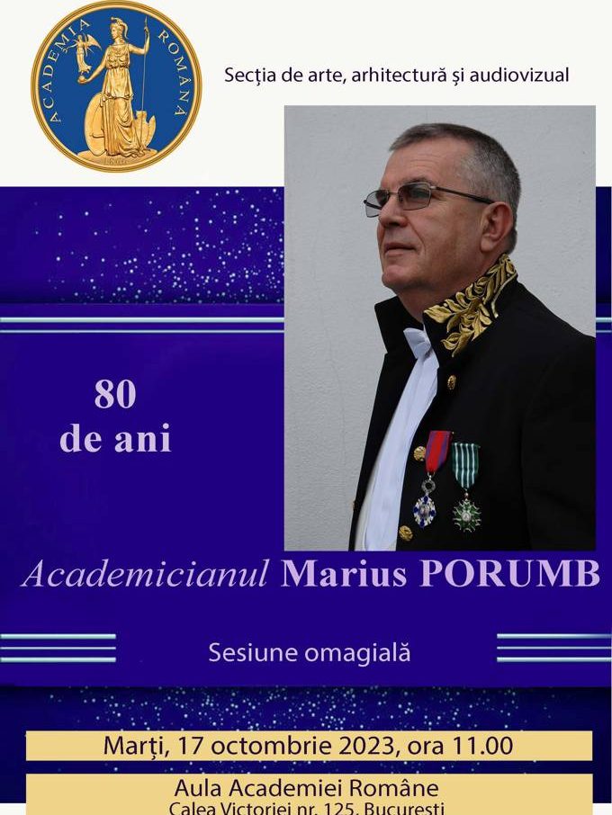 Simpozion omagial „Academician Marius Porumb – 80“