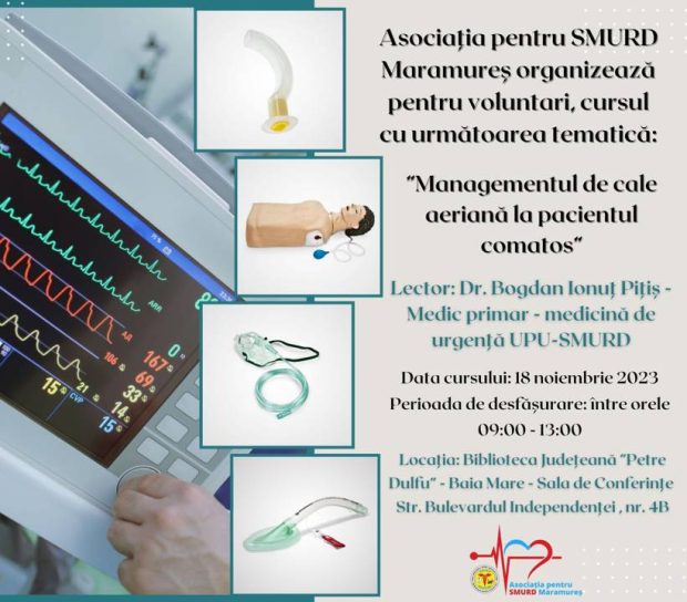 Afis Asociatia pt SMURD – BJPD 18-11-2023