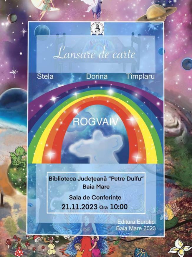 Afis lansare de carte ROGVAIV – 21 noiembrie 2023