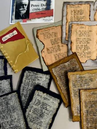 Cartea obiect „Petre Dulfu” – Alexandra Neacșu, artist vizual – BJPD 31-10-23