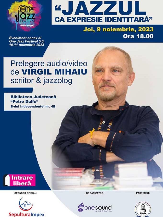 Conferinta conferința „Jazzul ca expresie identitară” – BJPD 09-11-23