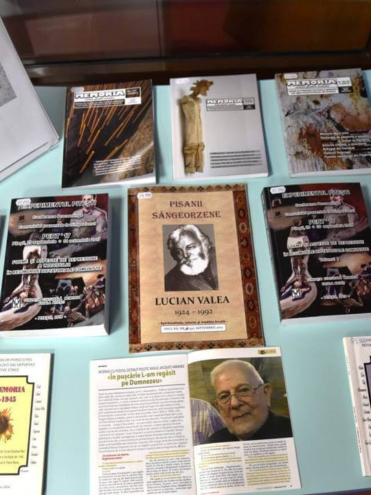 Expoziție de reviste -15 noiembrie – Ziua Internațională a Scriitorilor Întemnițați – BJPD
