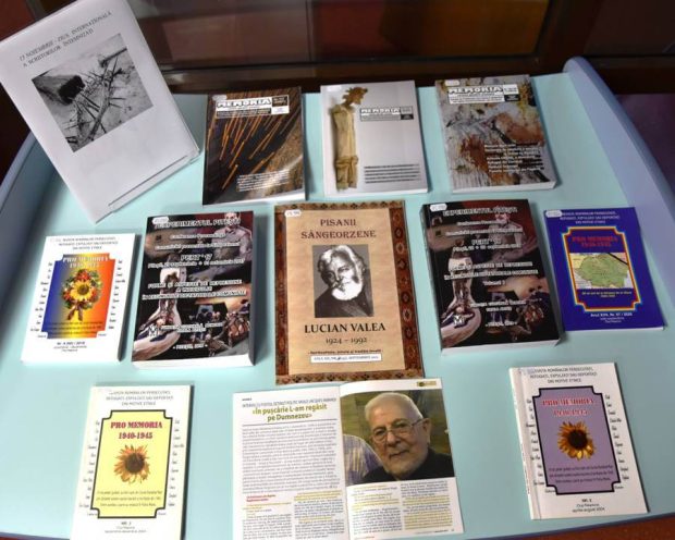 Expoziție de reviste -15 noiembrie – Ziua Internațională a Scriitorilor Întemnițați – BJPD