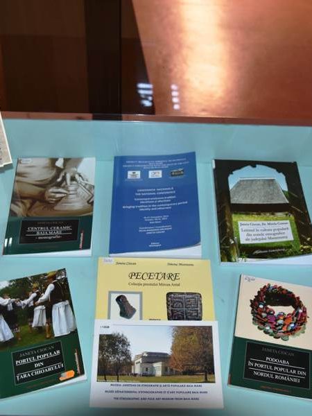 Janeta Ciocan – 75 de ani de la naşterea muzeografei maramureşene – Vitrină de carte la BJPD 28-11-2023