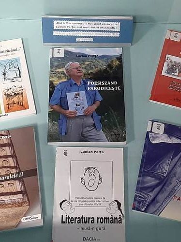 Lucian Perța – 70 de ani de la nașterea umoristului maramureșean – Vitrină de carte BJPD 23-11-23