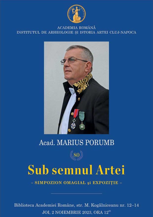 Simpozion omagial academicianul Marius Porumb – la 80 de ani