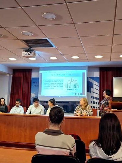 A avut loc activitatea „Educaţie şi voluntariat” la biblioteca județeană „Petre Dulfu” – 07-12-2023