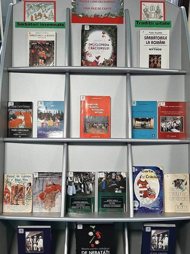 Farmecul lunii decembrie prin file de carte – BJPD 05-12-24