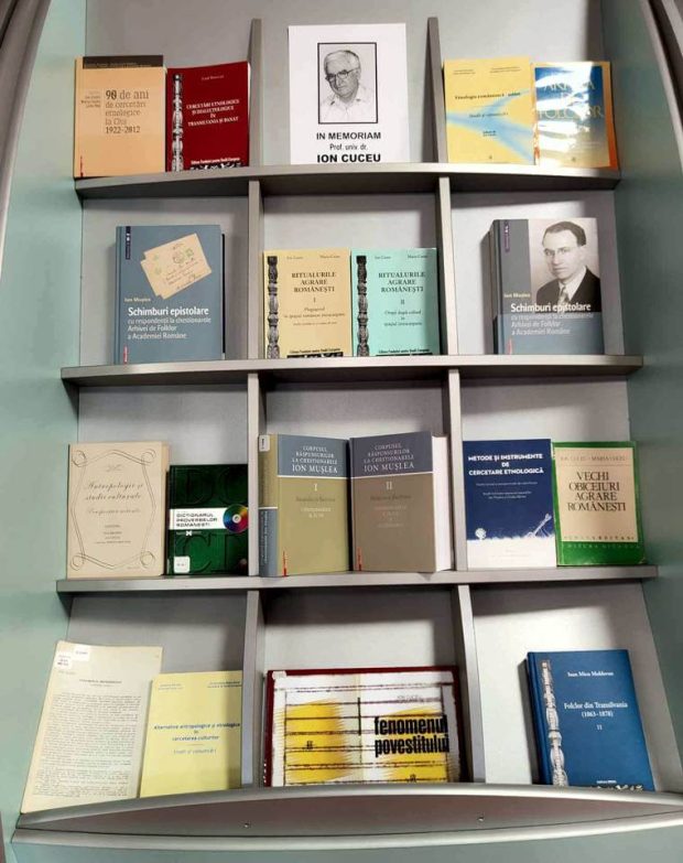 In memoriam prof univ dr Ion Cuceu (23 iulie 1941 – 26 decembrie 2023) – Expoziție de carte la BJPD 29-12-2023