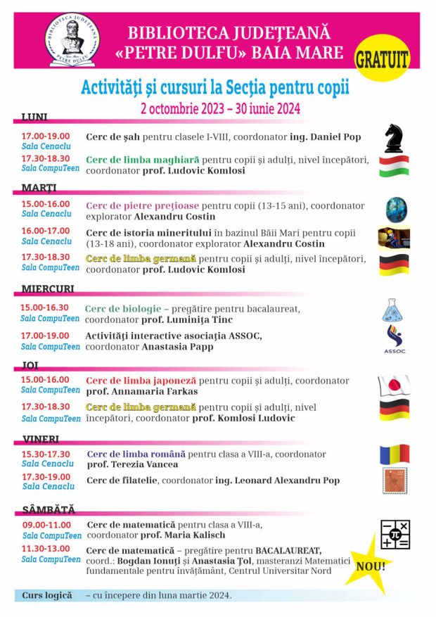 Cursuri gratuite COPII 2023-2024 – BJPD 2024-01