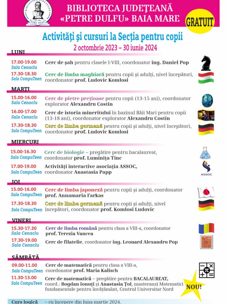 Cursuri gratuite COPII 2023-2024 – BJPD 2024-01