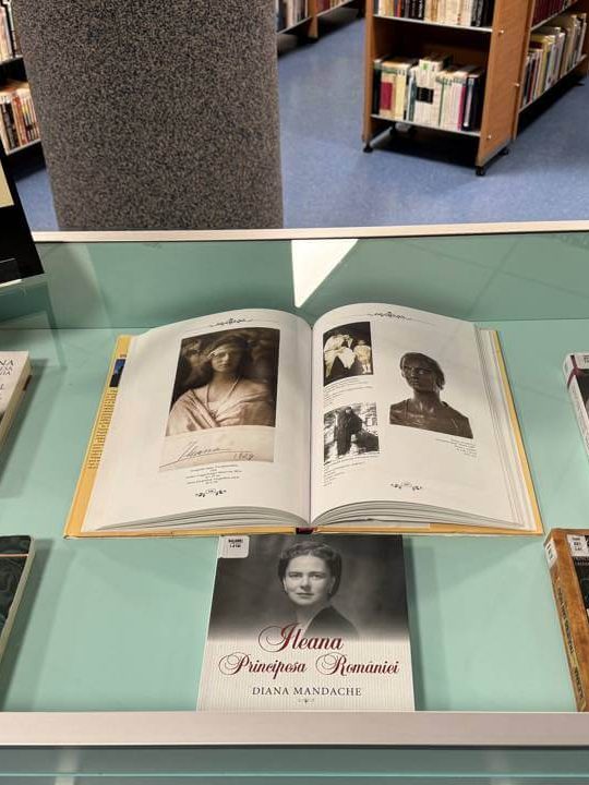Ileana, Principesa României – 115 ani – Vitrină de carte la BJPD 05-01-2024