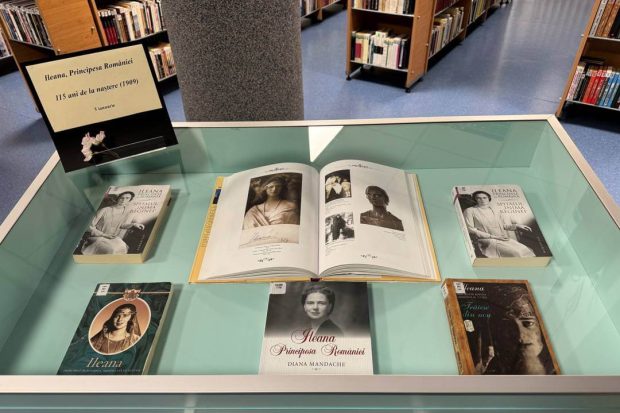 Ileana, Principesa României – 115 ani – Vitrină de carte la BJPD 05-01-2024