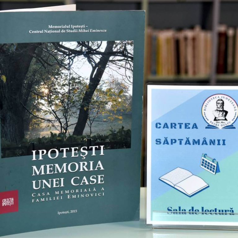 Ipotești. Memoria unei case. Casa memorială a familiei Eminovici, Ipotești, 2015
