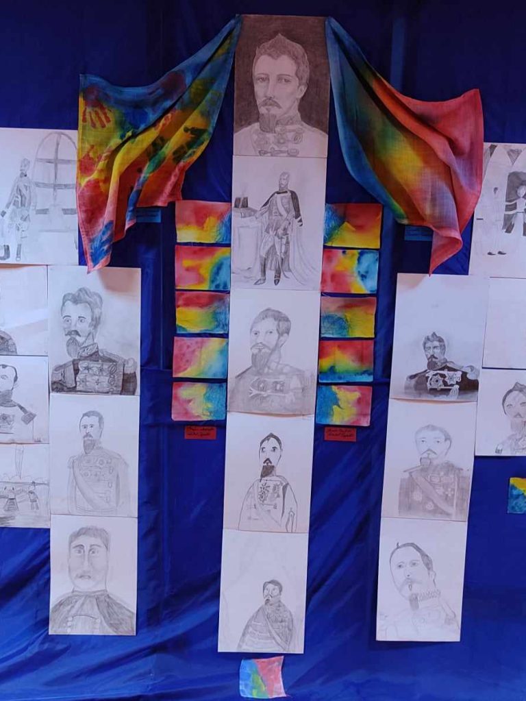 „Uniți în cuget și-n simțiri” – expoziție de artă plastică la BJPD 24-01-2024