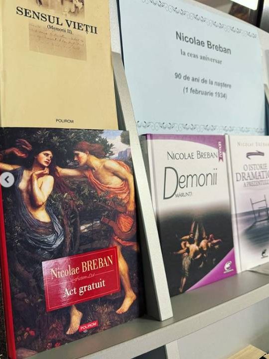 Nicolae Breban – 90 de ani de la naștere (1 februarie 1934, Baia Mare, Regatul României) – BJPD Instagram 01-02-2024