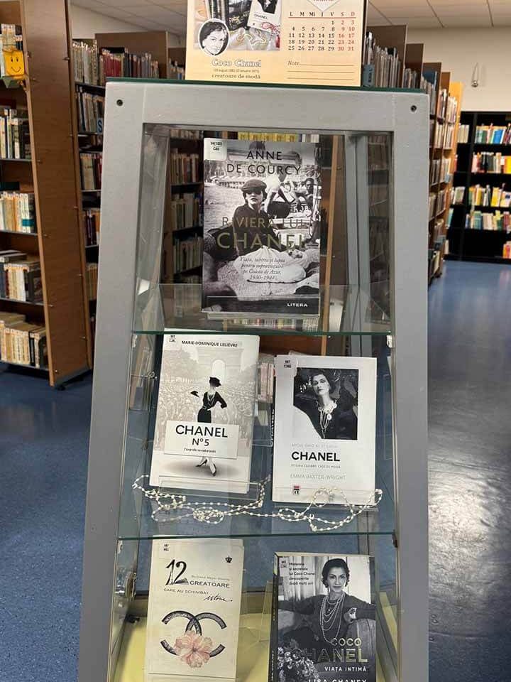 Calendarul lecturii – Luna MARTIE – Coco Chanel – BJPD 06-02-2024