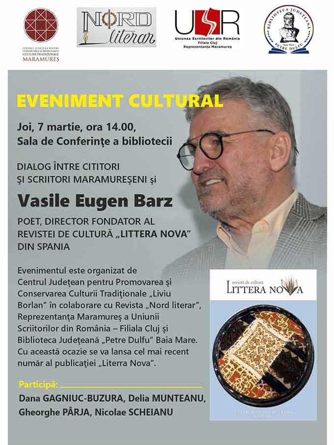 Eveniment Littera Nova si Dialog Eugen Barz – BJPD 07-02-2024