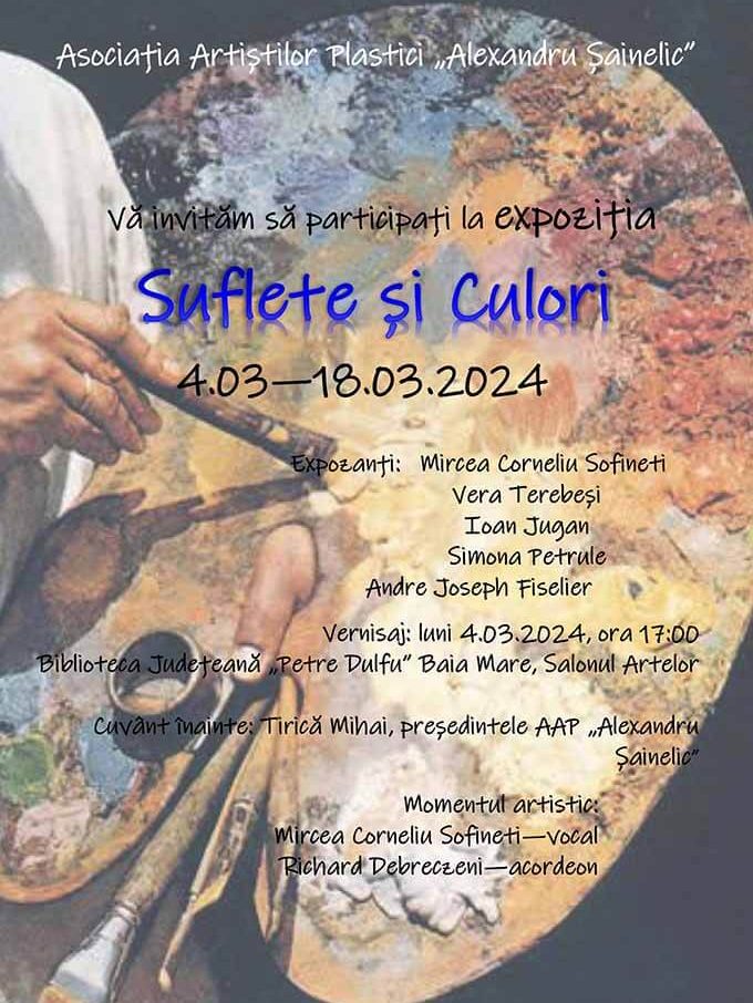 Expoziție – Salonul de primavara AAP Alexandru Sainelic – BJPD 04-02-2024
