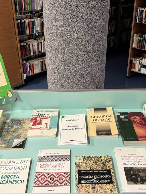 Mircea Vulcănescu – 120 de ani de la nașterea economistului, filosofului, sociologului și scriitorului (1904) – Vitrină de carte la BJPD 03-03-2023