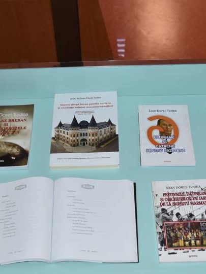 Prof. dr. Ioan Dorel Todea la ceas aniversar – 75 de ani de la naștere (28 martie 1949) – Vitrină de carte la BJPD 28-03-2024