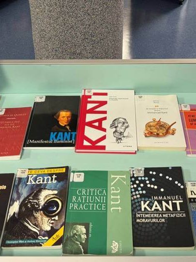 300 de ani de la nașterea filosofului Immanuel Kant (1724) – vitrină de carte la BJPD 22-04-2024