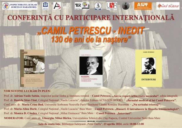 Conferinta Camil Petrescu Inedit – BJPD 23-04-2024