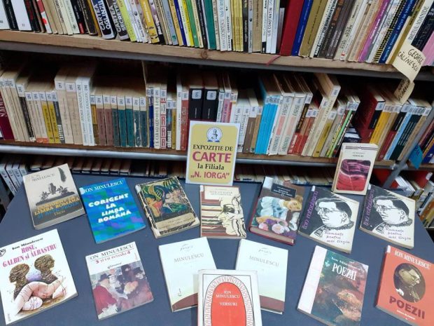 Ion Minulescu – „Romanţe pentru mai târziu” – expoziţie de carte la Filiala Iorga – BJPD 11-04-2024