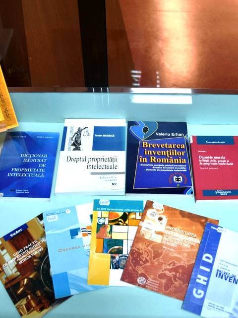 Ziua Mondială a Proprietății Intelectuale – Vitrină de carte la BJPD 26 aprilie 2024