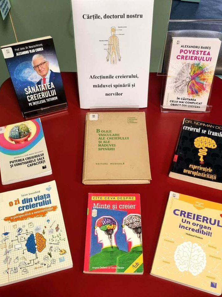 „Cărțile, doctorul nostru”, expoziâie de carte – BJPD 25-04-2024
