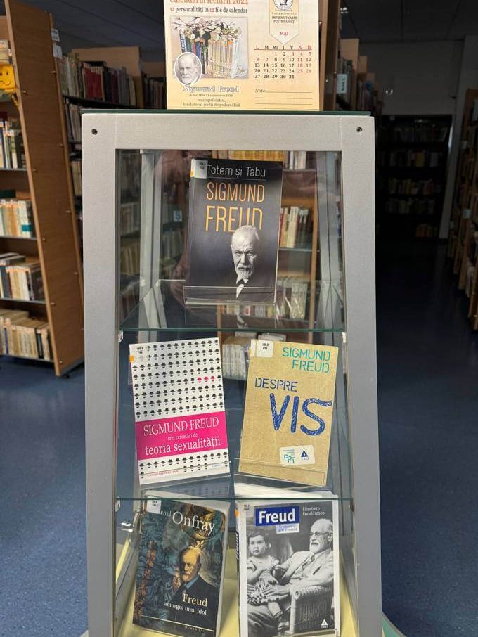 Calendarul lecturii la BJPD – MAI 2024 – Sigmund Freud