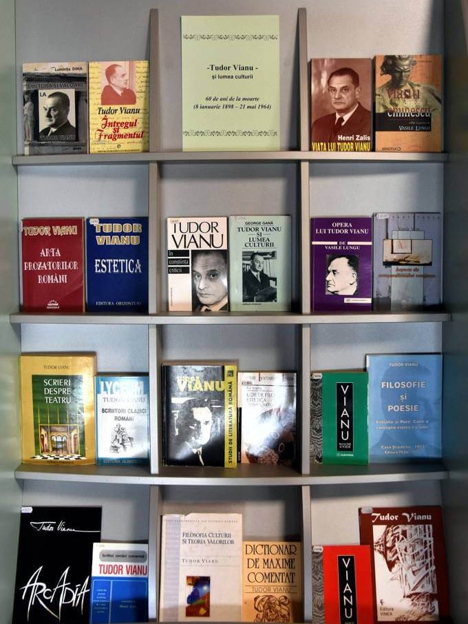 „Tudor Vianu și lumea culturii” – 60 de ani de la moarte – Expoziție de carteBJPD 22-05-2024