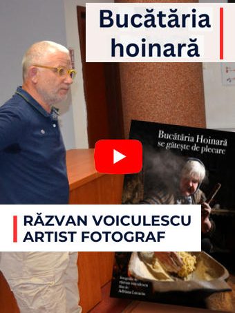 Lansarea albumelor „Bucătăria hoinară” de Răzvan Voiculescu – Video-BJPD-07-06-2024