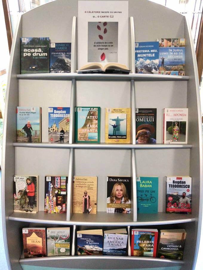 O călătorie începe cu un pas și o carte – Expoziție de carte la BJPD 04-06-2024