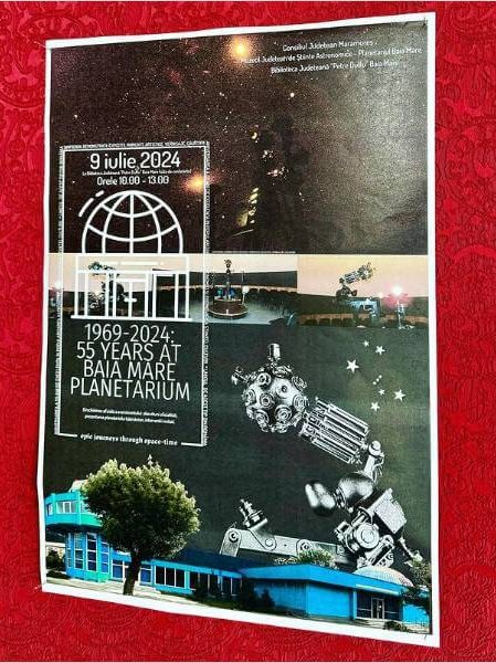 Biblioteca Județeană „Petre Dulfu”, organizează simpozionul „Baia Mare – Planetarium 55 ani 1969-2024” – Instagram