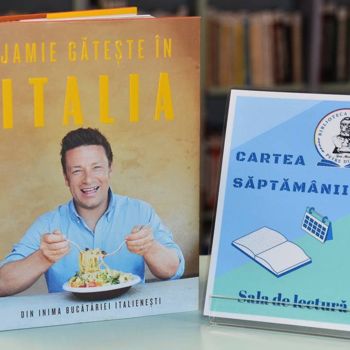 Jamie Oliver, Jamie gătește în Italia, Editura Curtea Veche, 2018 – Cartea săptămânii BJPD 22-07-2024