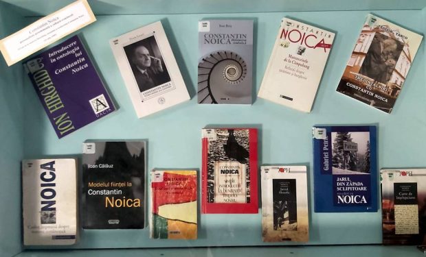 Vitrină de carte – 115 ani de la nașterea filosofului, eseistului și scriitorului Constantin Noica – BJPD 12-07-2024