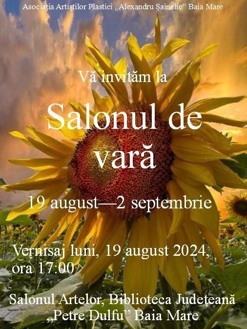 afis Salonul de Vara AAP Alexandru Sainelic