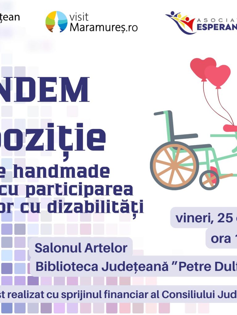 Afiș expoziție Tandem