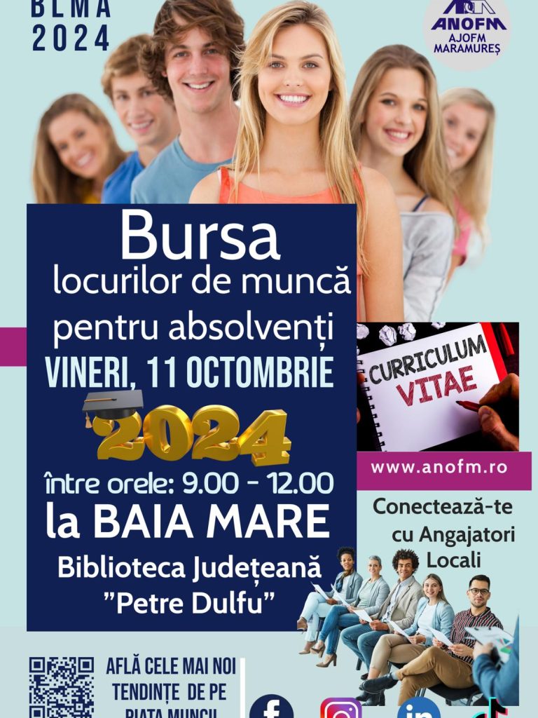afis Bursa locurilor de munca