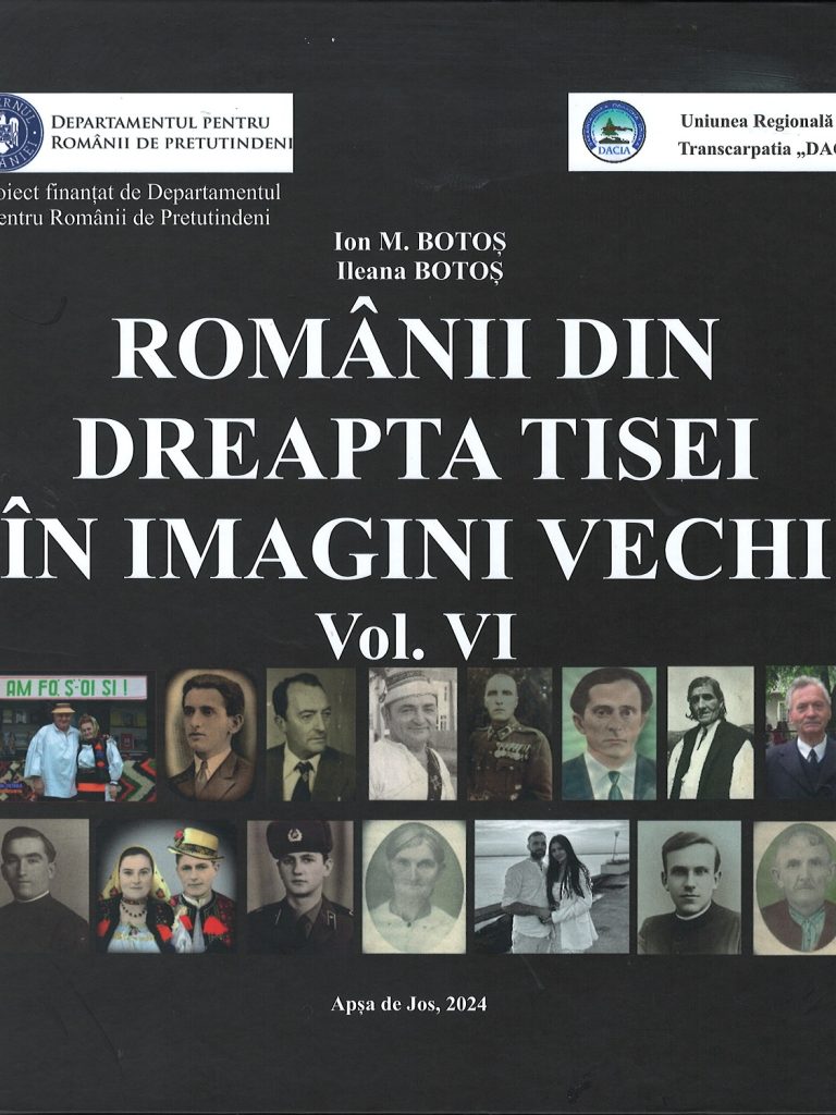 coperta Romanii din dreapta Tisei-vol. 6