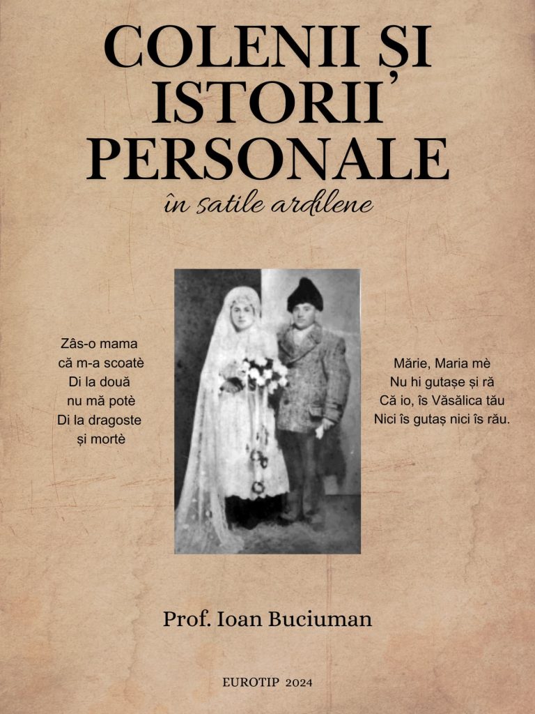 Colenii si istorii personale_Ioan Buciuman